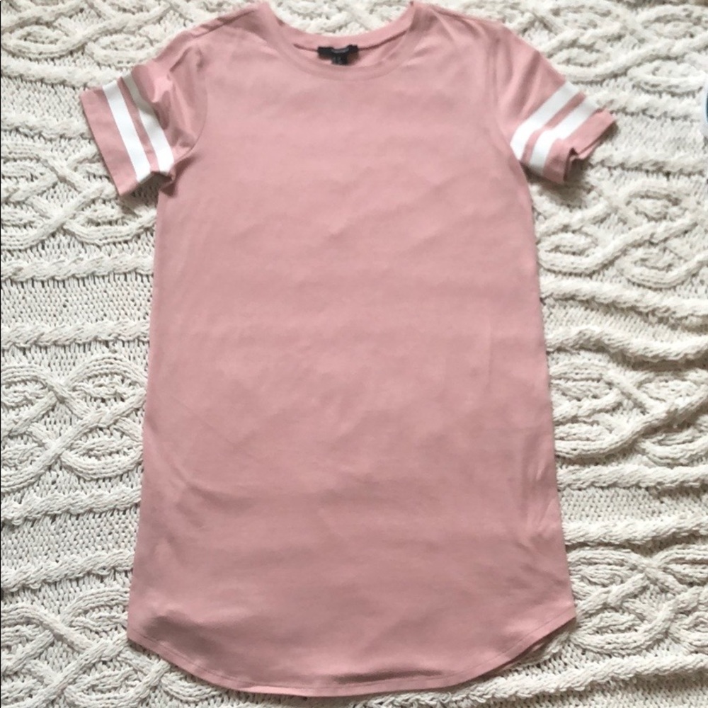 Women’s Forever 21 t-shirt Dress pink Sz XS